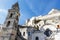 Exterior of the Chiesa San Pietro Barisano church in Matera, Basilicata, Italy