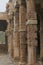 Exterior columns of Quwwat-ul Islam Mosque