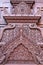 Exterior detail of Vihara of Luang Pu Mun in Wat Chedi Luang in Chiang Mai, Thailand