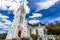 Exterior of the Dutch Reformed Church in Bredasdorp, Western Cape, South Africa