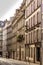 Exterior facade of a Parisian building.
