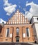 Exterior facade of of St. John`s Archcathedral in Warsaw. Archcathedral Basilica in Warsaw p.w. Martyrdom of Saint John the