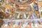 Exterior fresco paintings of bible stories