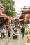 Exterior Grand Bazaar in Istanbul with unidentified people, Turk