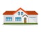 exterior house isolated icon