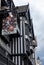 Exterior of the Liberty of London luxury store on Regent Street in the West End of London, UK