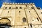 Exterior of the medieval Palazzo dei Consoli palace in Gubbio, Umbria, Italy