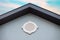 Exterior molding feature medallion simple facade attic vent roof decoration