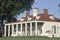 Exterior of Mt. Vernon, Virginia, home of George Washington