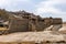 Exterior of the Narasimha temple, Hampi, Karnataka, India