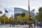 Exterior of the National Aquarium in Baltimoreâ€™s Inner Harbor in Early Fall