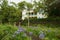 Exterior of the old colonial building of the Museum of Villele in Saint-Gilles-les-Bains, Reunion island.