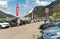 Exterior Parking area of the FoxTown, the biggest Factory Outlet Stores center in Southern Europe, is located in Mendrisio of cant