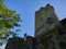 exterior of the popular ancient and medieval Blarney Castle