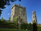 exterior of the popular ancient and medieval Blarney Castle