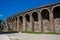 Exterior of the roman Amphitheatre of Pompeii