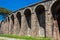 Exterior of the roman Amphitheatre of Pompeii