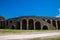 Exterior of the roman Amphitheatre of Pompeii