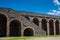 Exterior of the roman Amphitheatre of Pompeii