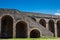 Exterior of the roman Amphitheatre of Pompeii