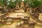 Exterior of the ruins of the Preah Ko Temple in Siem Reap, Cambodia.