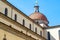 Exterior of Santo Spirito, a church located in the Oltrarno quarter in Florence