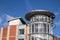 Exterior shot of the Bridges Shopping Centre Mall in Sunderland City Centre.  Signage visable.  Modern design