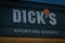 Exterior sign of Dicks Sporting Goods Store