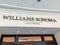 The exterior sign of the Williams Sonoma retail store at Millenia Mall in Orlando, Florida