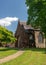 Exterior of St Chad`s Church in Shrewsbury