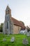 The exterior Of St Mary's church in Chidham West Sussex, UK A typical English church