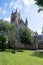 Exterior of St Peters Church Bolton Lancashire July 2020