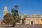 Exterior sunny view of Capilla Real o de Naturales