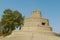 Exterior and towers of the Al Jahili Fort in Al Ain, Abu Dhabi, United Arab Emirates