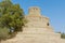 Exterior and towers of the Al Jahili Fort in Al Ain, Abu Dhabi, United Arab Emirates