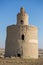 Exterior of the traditional pigeon house in Yazd province, Iran.