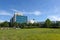 The exterior University of Central Florida College of Medicine building