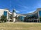 The exterior University of Central Florida College of Medicine building in Lake Nona area of Orlando, Florida