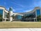 The exterior University of Central Florida College of Medicine building in Lake Nona area of Orlando, Florida