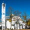 Exterior view of All Saints Orthodox Church in Munich, Germany