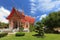 Exterior view of the Buddhist temple at Wat Chalong or known off