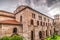 Exterior view of the Byzantince chuch of Hagia Sophia or Agias Sofias in Thessaloniki