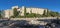 Exterior view of Castle of San Giusto, Trieste, Italy