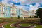 Exterior View of Catherine Palace in St. Petersburg