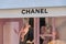 Exterior view of the historic Chanel store, rue Cambon, Paris, France