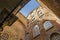 Exterior view from historical hagia sophia museum in istanbul