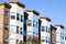 Exterior view of multifamily residential building; South of Market District, San Francisco