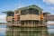 Exterior view of the Oceanario de Lisboa, Parque das Nacoes in L