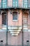 Exterior view of an old storage building in Speicherstadt