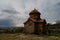 Exterior view to Church of Holy Mother of God aka Karmravor church, Ashtarak, Aragatsotn Province, Armenia